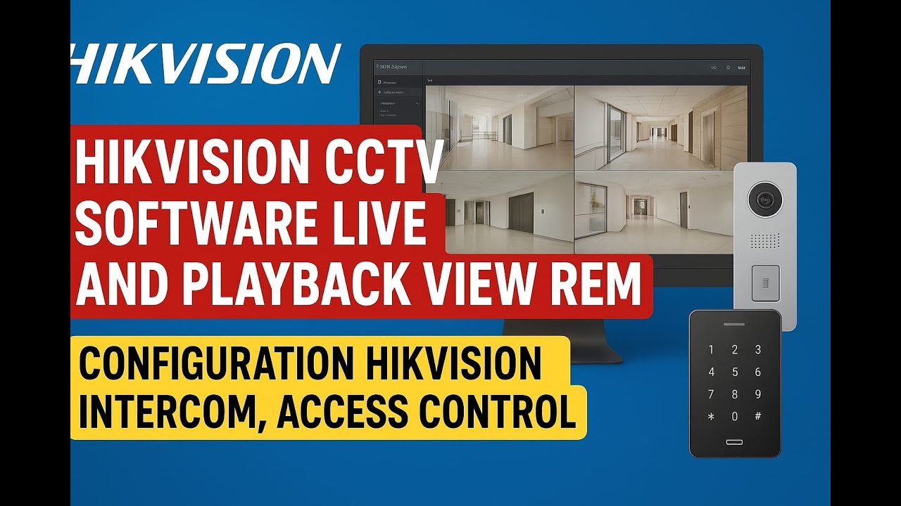Hikvision nvr and dvr software installation | #cctvcamera #cctvSoftware #FirozTech #Hikvision