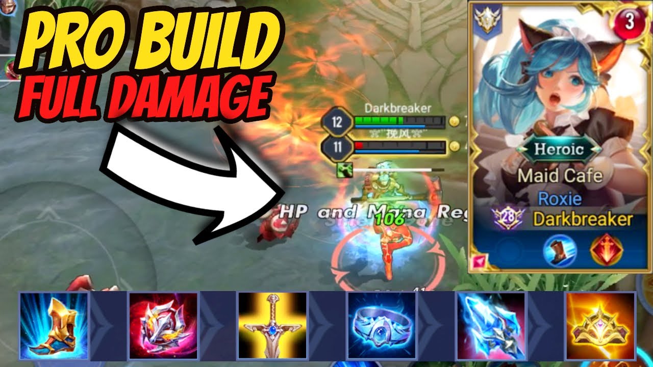 ROXIE FULL DAMAGE BUILD AP - PRO ROXIE GAMEPLAY | AoV | 傳說對決 | RoV | Li&ecirc;n Qu&acirc;n Mobile