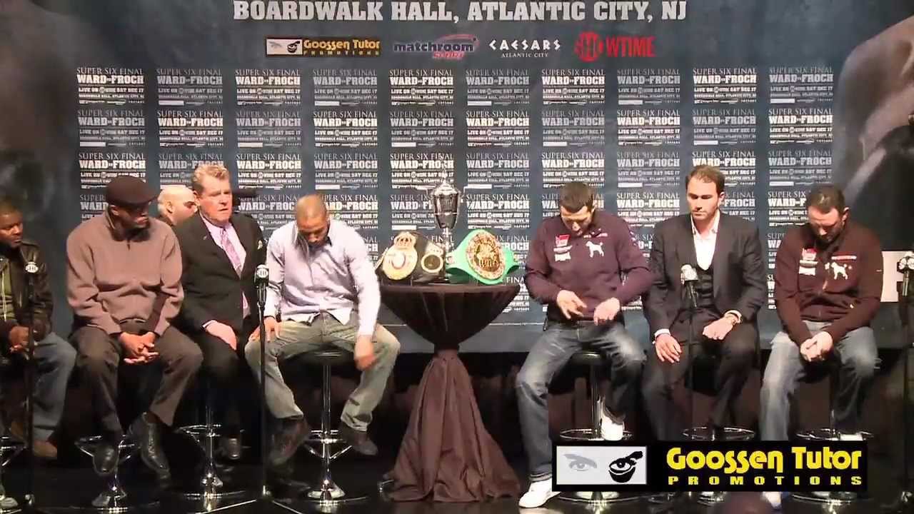 Andre Ward vs Carl Froch Super Six Finals New York Press Conference