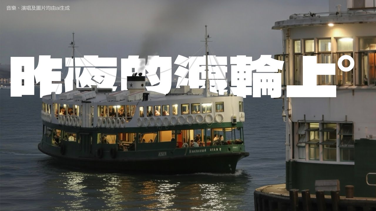昨夜的渡輪上（輕風細浪版）