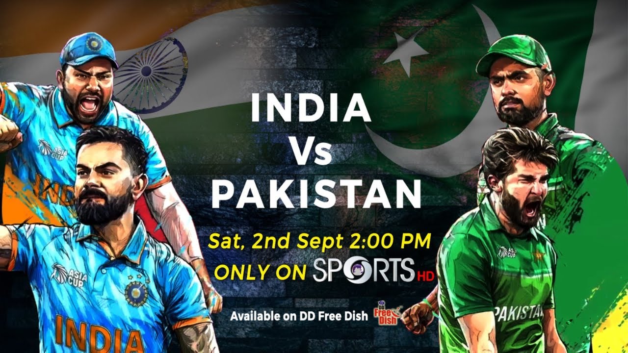 𝐈𝐧𝐝𝐢𝐚 𝐯𝐬 𝐏𝐚𝐤𝐢𝐬𝐭𝐚𝐧 🏏 𝐀𝐬𝐢𝐚 𝐂𝐮𝐩 𝟐𝟎𝟐𝟑 - 𝐋𝐢𝐯𝐞 𝐨𝐧 𝐃𝐃 𝐒𝐩𝐨𝐫𝐭𝐬 𝐇𝐃 📺 (𝐃𝐃 𝐅𝐫𝐞𝐞 𝐃𝐢𝐬𝐡)