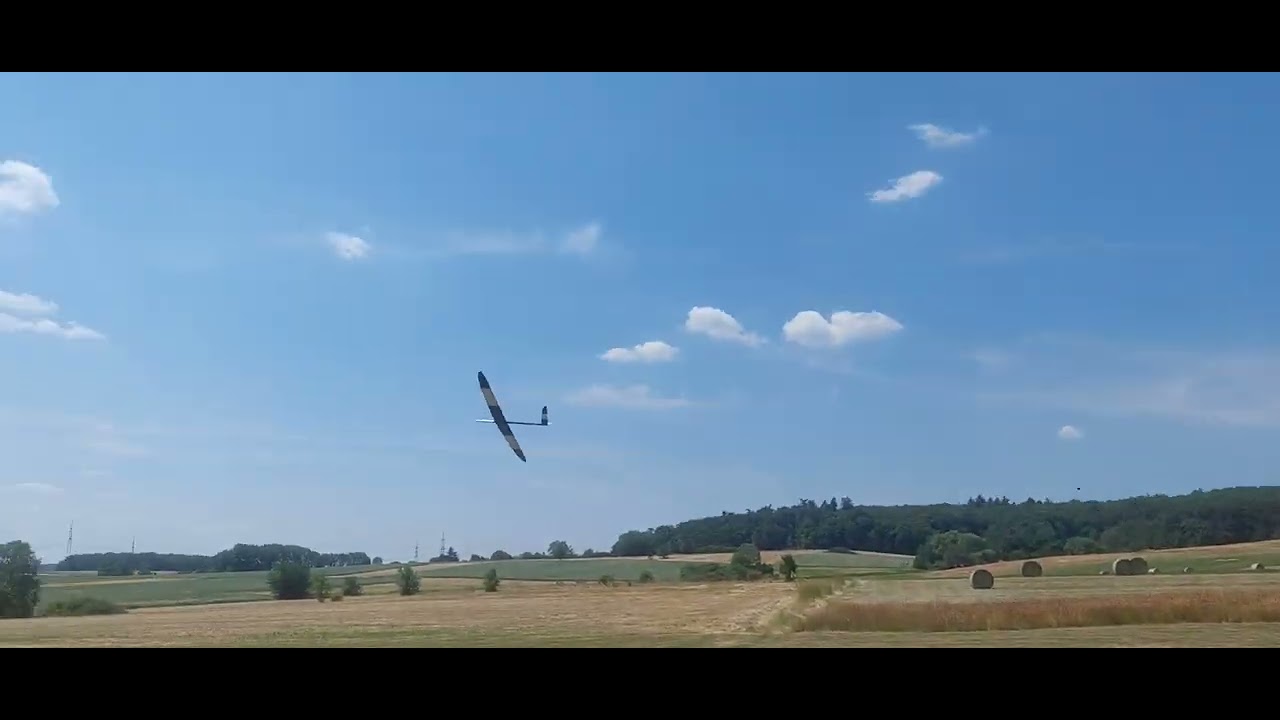 RC Segelflug F3B / Groove ablasser mit Landung, erste Winden Starts...
