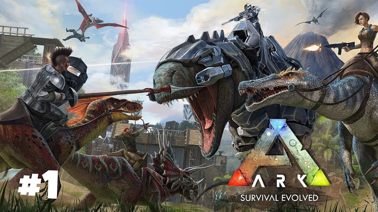 เอาชีวิตรอดกับน้องชายใน Ark Mobile : Ep.1 