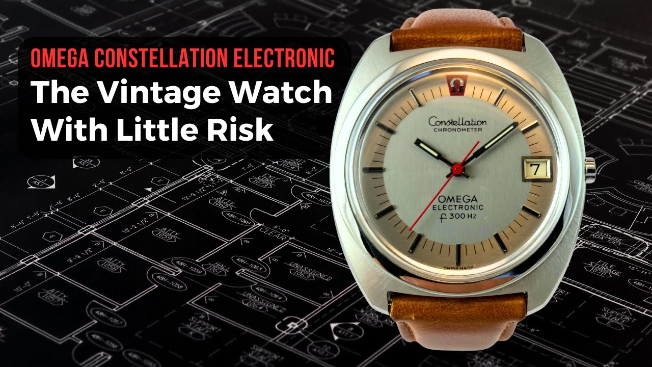An Easy Pick For Vintage Watch Lovers: Omega Constellation Electronic F 300 Tuning Fork Watch