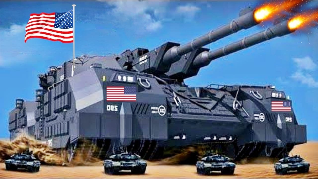 Nothing Left! US Turbo-Powered Tank Destroys Russian Army Base