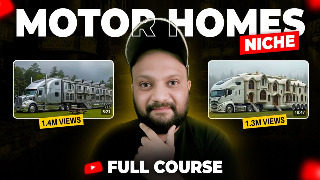 How to MAKE Motor Homes Videos | Start YouTube Automation (2025)