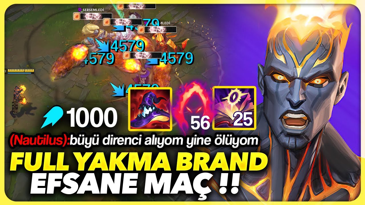 1000 AP 56 KARAHASAT BRAND !! BU MAÇI KAÇIRAN PİŞMAN ORTALIK ALEV ALEV !!