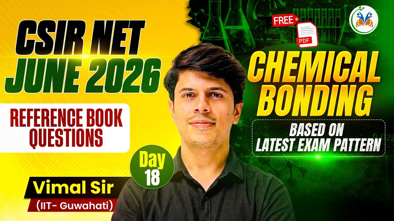 CSIR Net Chemical Science | CSIR Net June 2026 Chemistry | Chemical Bonding One Shot | CSIR Net June