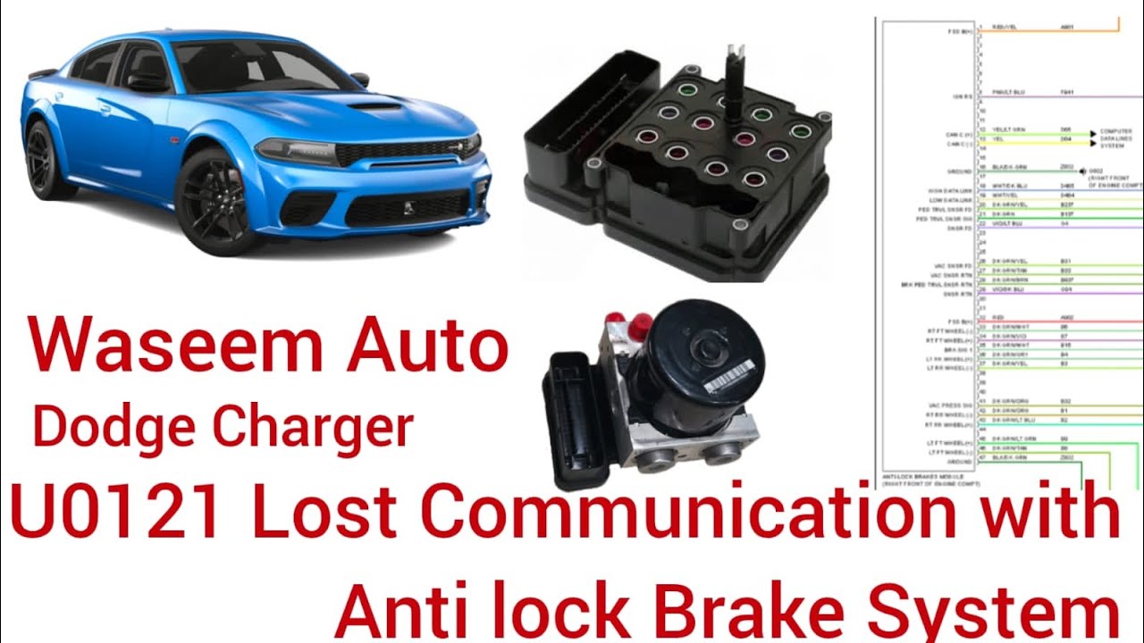 U0121 last Communication with ABS || Dodge charger 2014 ABS Light on Cluster