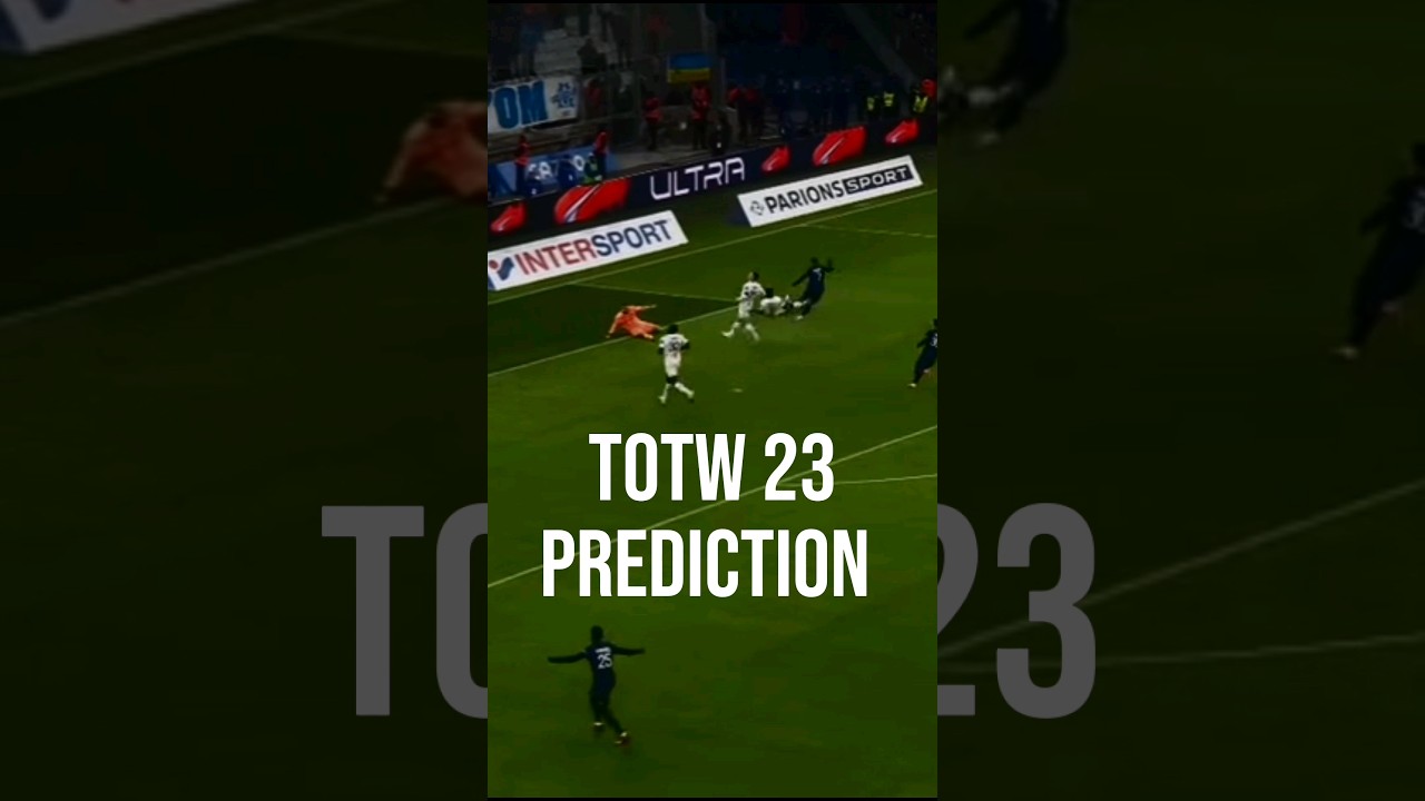 TOTW 23 PREDICTION | #fifa #fifafootball #footballshorts #fut #totw #predictions #totw23 #fyp