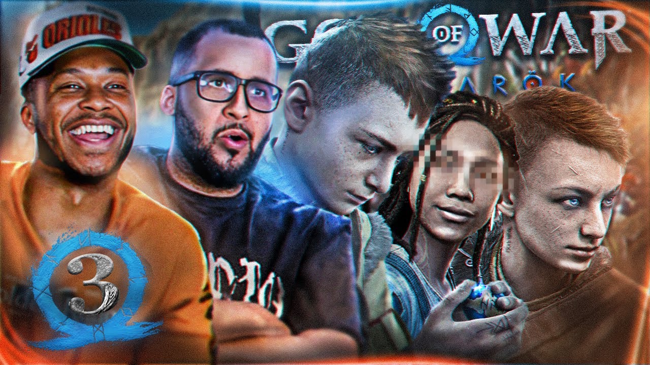 Playing as Atreus!? God of War Ragnarok Part 3 With Wellz & Pat