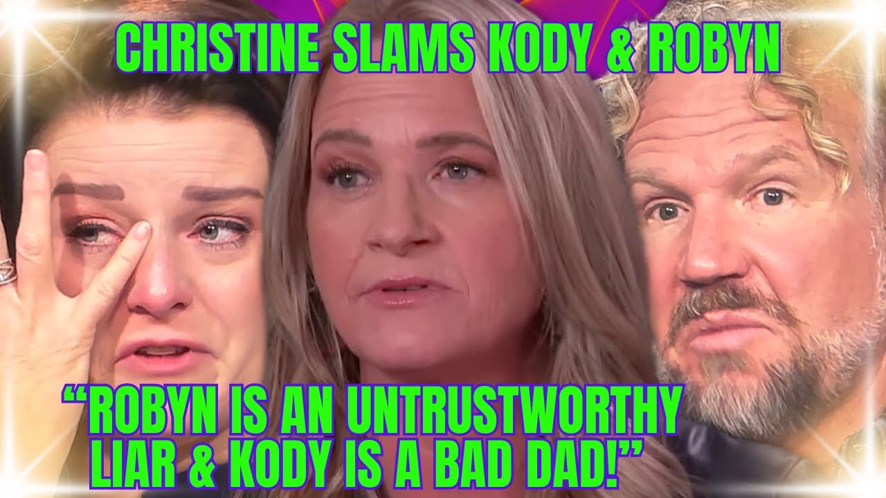 Christine Brown DRAGS KODY & ROBYN  