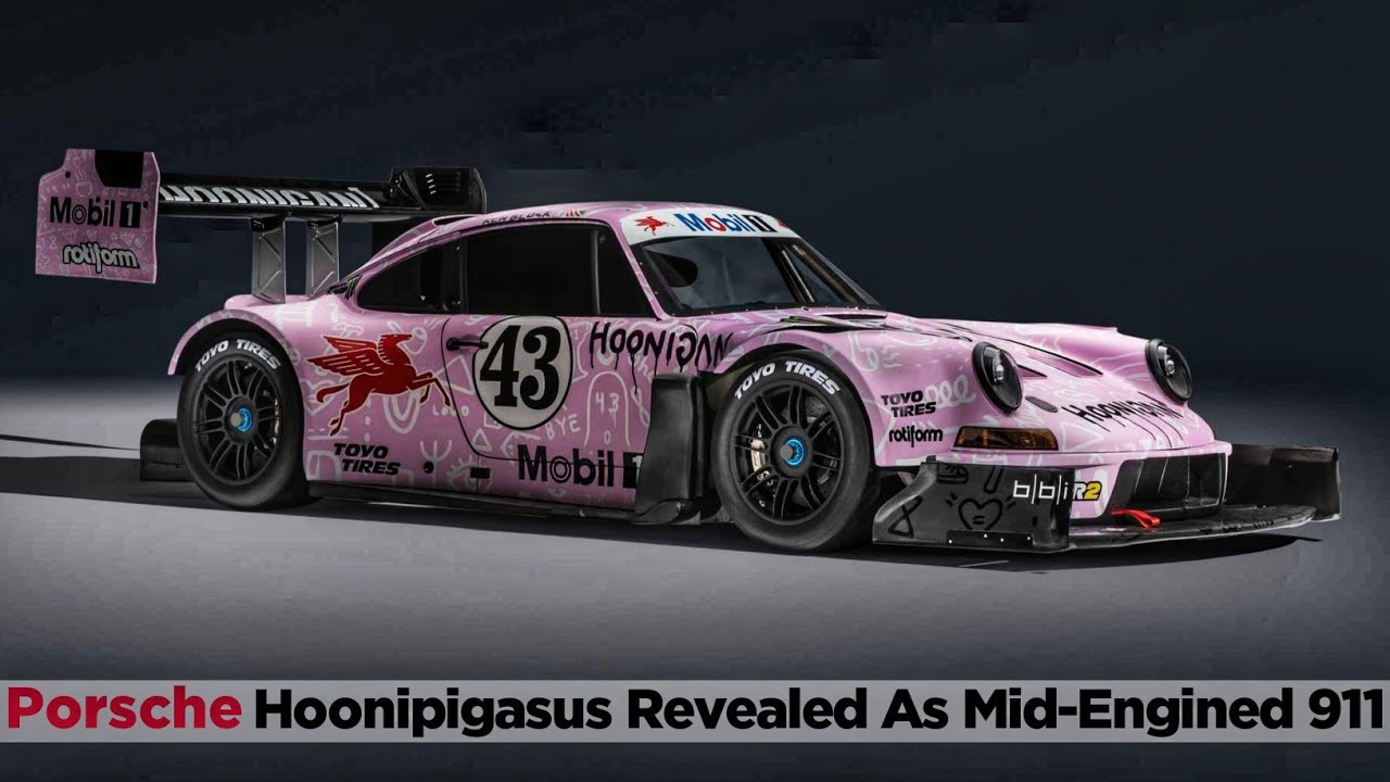 Porsche Hoonipigasus Revealed As Mid-Engined 911 With 1,400 HP