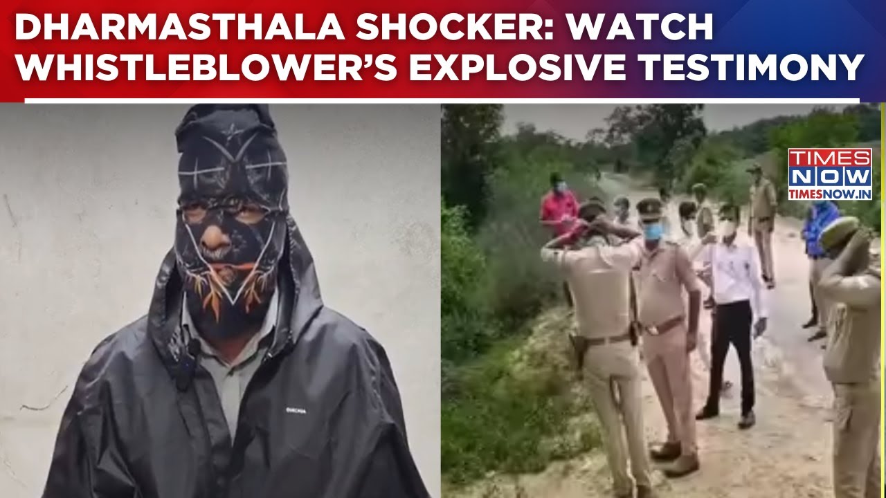 Dharmasthala Shocker: Whistleblower Alleges Decades Of Secret Burials  | Watch Exclusive Interview