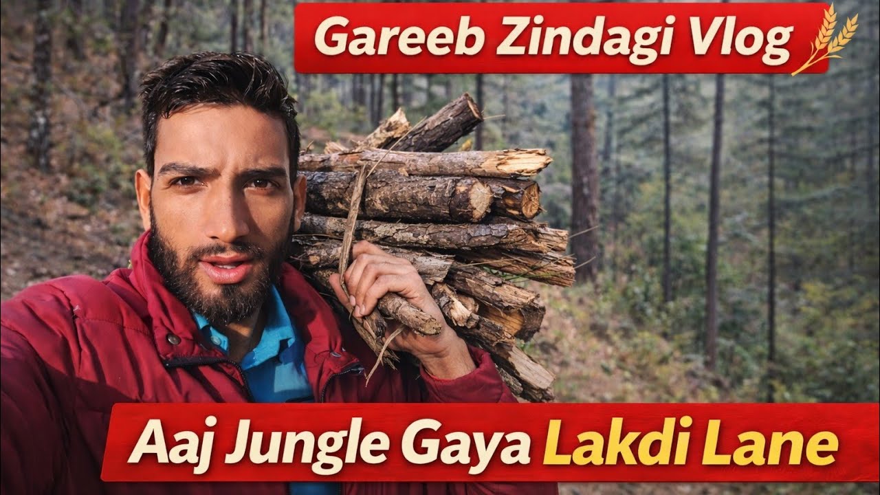 Aaj Jungle Gaya Lakdi Lane | Gareeb Zindagi Vlog | Village Life Daily Routine
