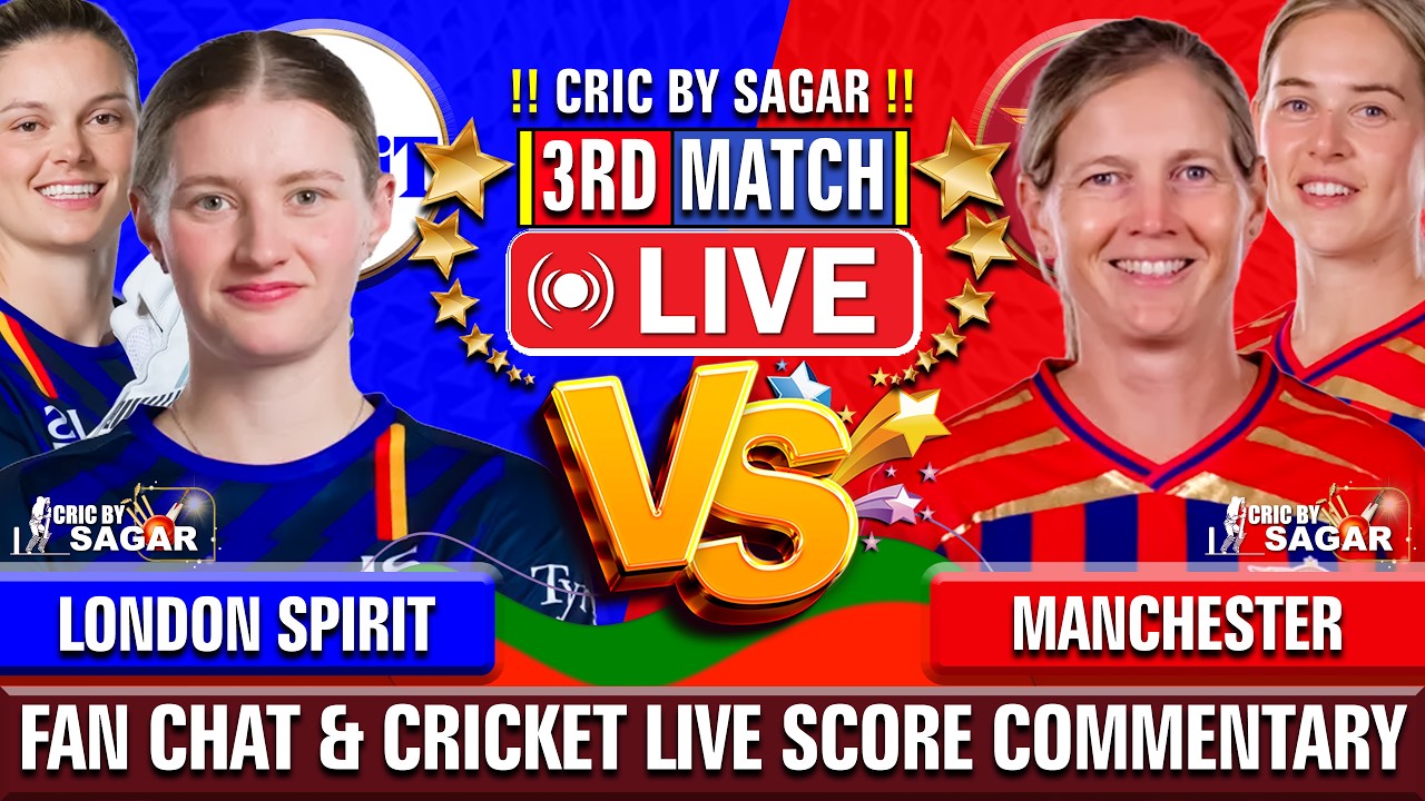 London Spirit W vs Manchester Super Giants W | Cricket Live Score & Commentary | 23 Jul 2026