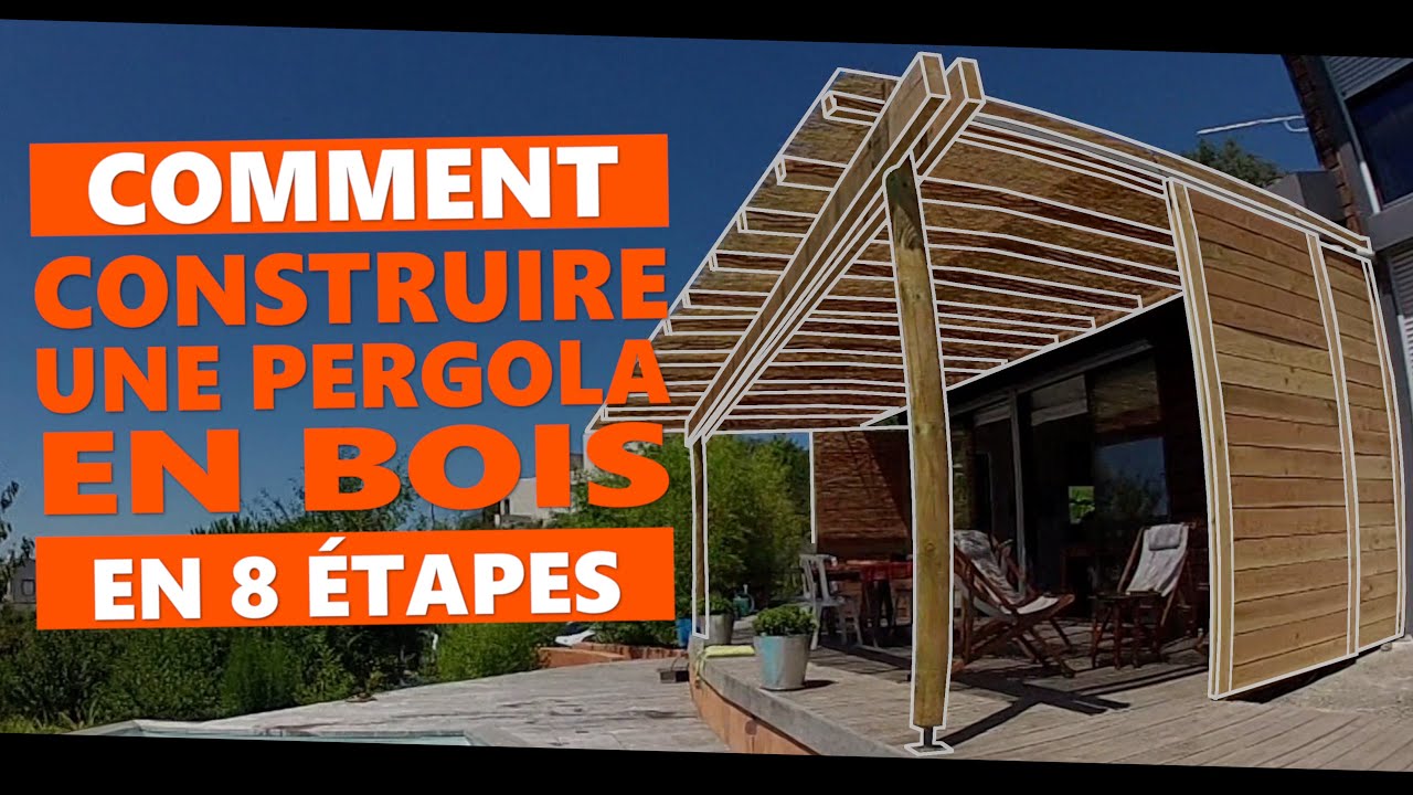Comment construire une pergola en bois en 8 étapes