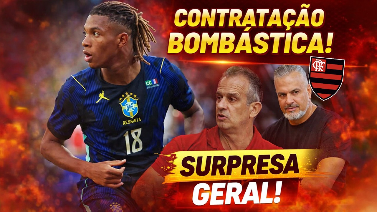 URGENT&Iacute;SSIMO: CONTRATA&Ccedil;&Atilde;O BOMB&Aacute;STICA NO FLAMENGO l NEGOCIA&Ccedil;&Atilde;O ESCONDIDA l IMAGENS DO NINHO