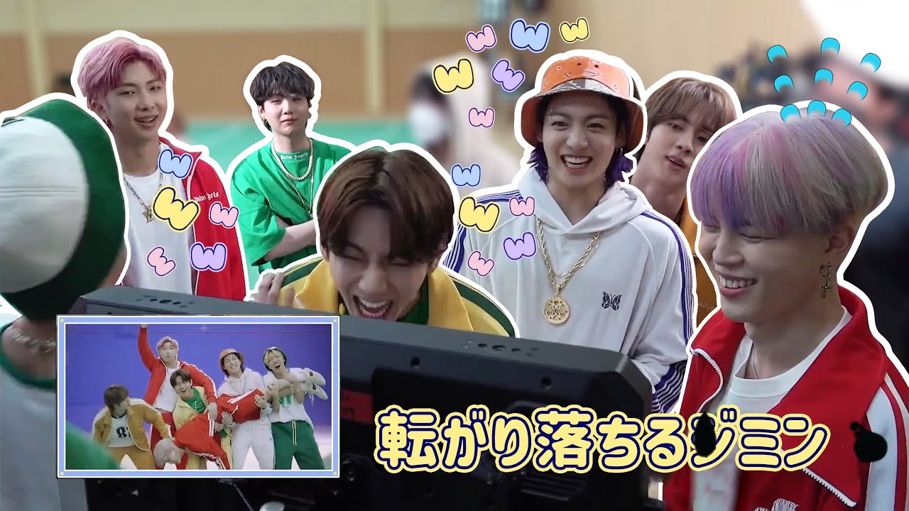 【BTS 日本語字幕】 ジミンさん まるで紙人形みたいだね - ジミンをからかうのが大好きなビーティーエス