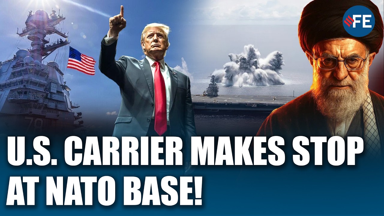 USS Gerald Ford docks In Crete — Message To Iran?