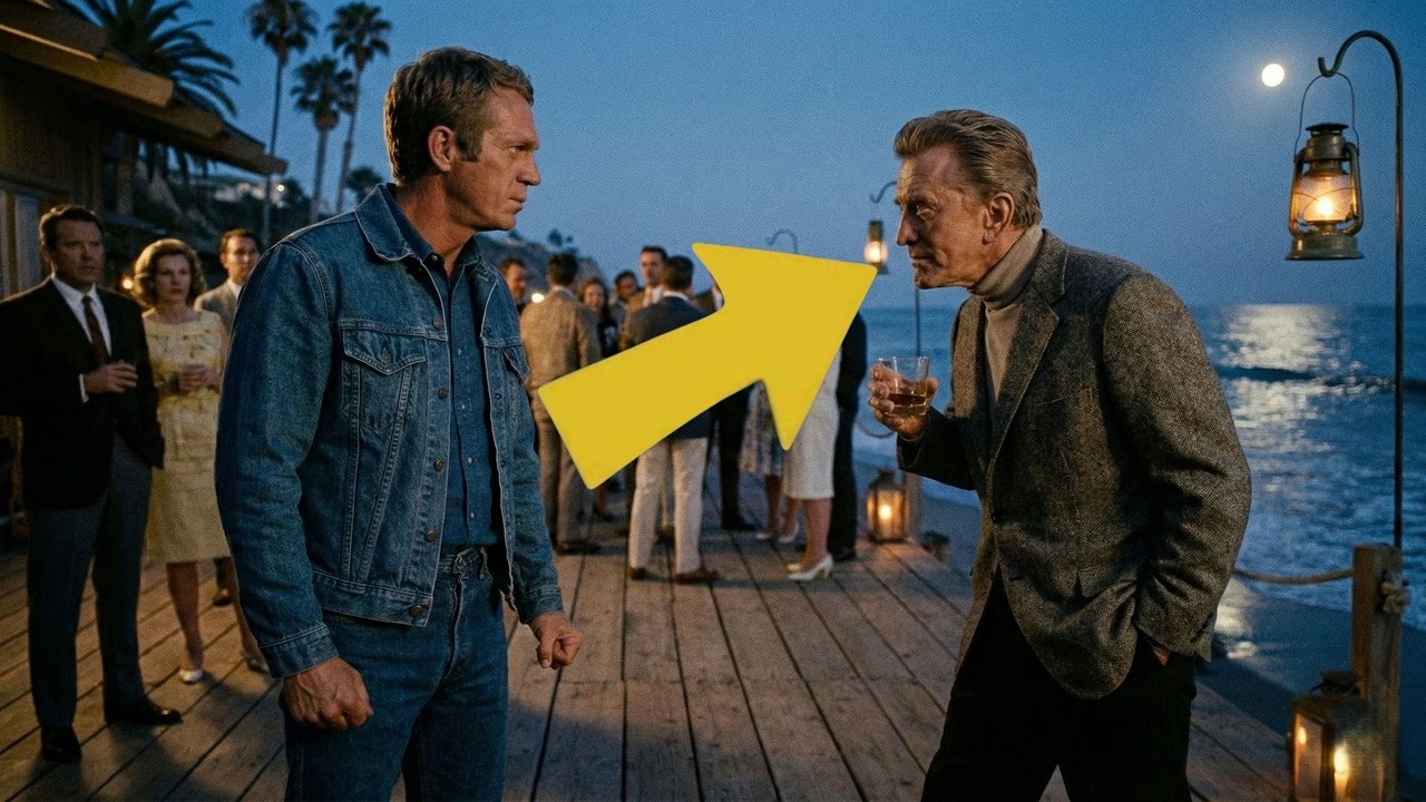 When Steve McQueen Challenged Kirk Douglas and Changed Hollywood Power Forever