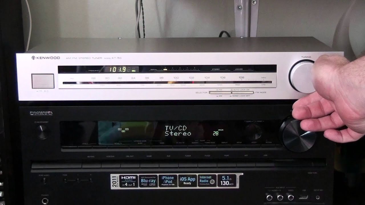KENWOOD KT-50 AM-FM STEREO TUNER