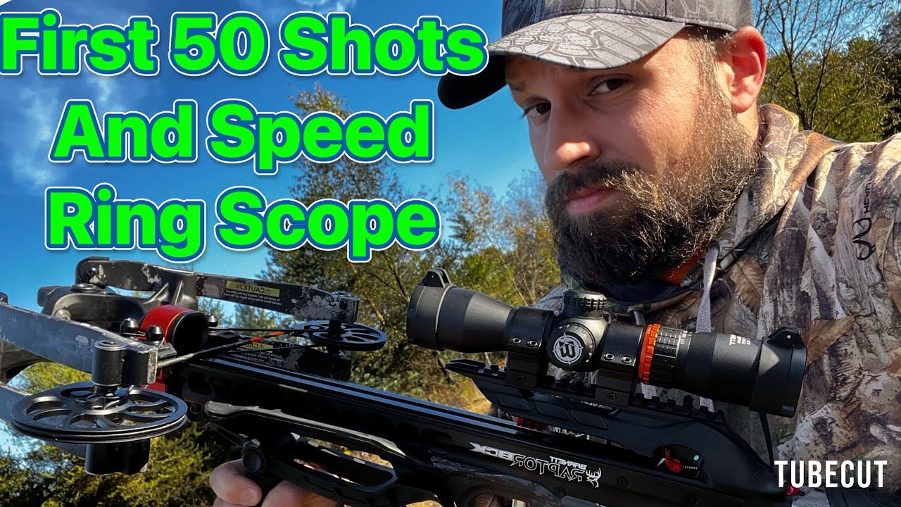Barnett BCX First 50 Shots, Scope, Tips