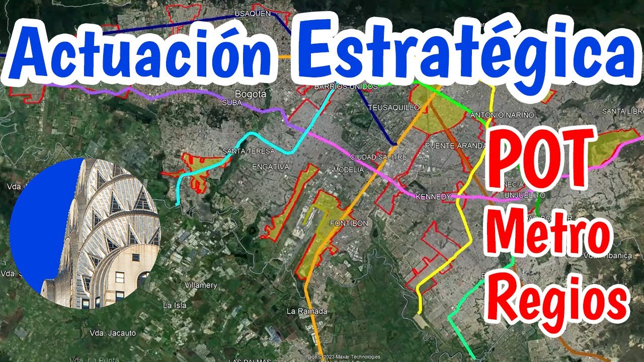 POT Bogotá Sistema Metro y Actuación Estratégica
