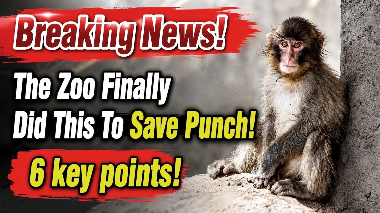 🔴Breaking News! Ichikawa Zoo Finally Did This To Save Punch🐒 6 Key Points
