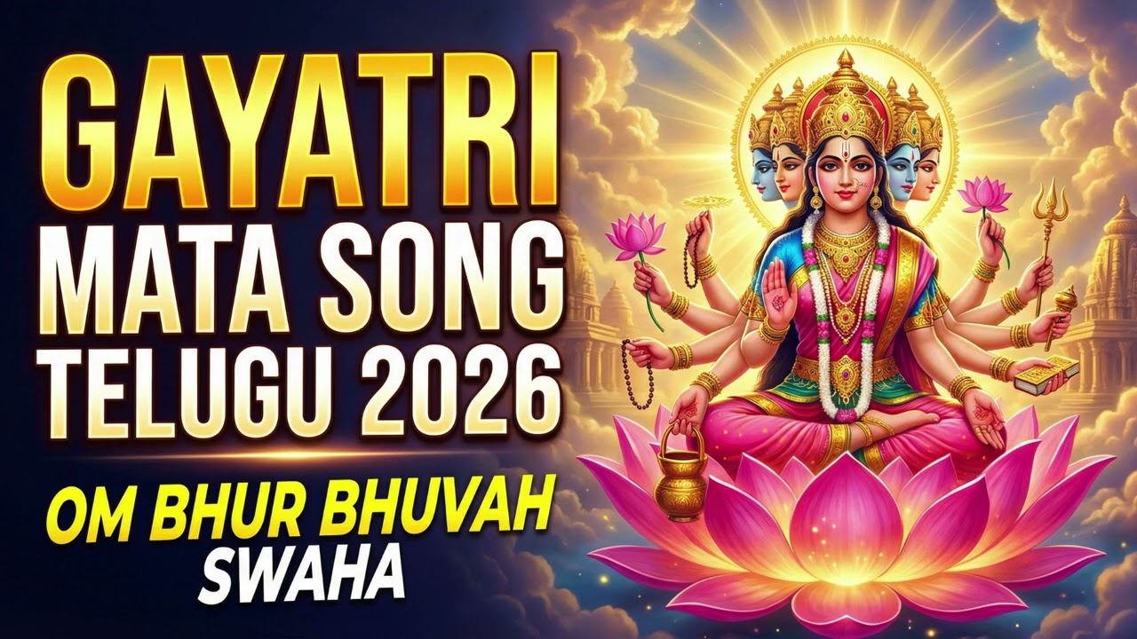 Gayatri Mata Song Telugu 2026 🙏 | Vedamata Gayatri Devi Bhakti Song