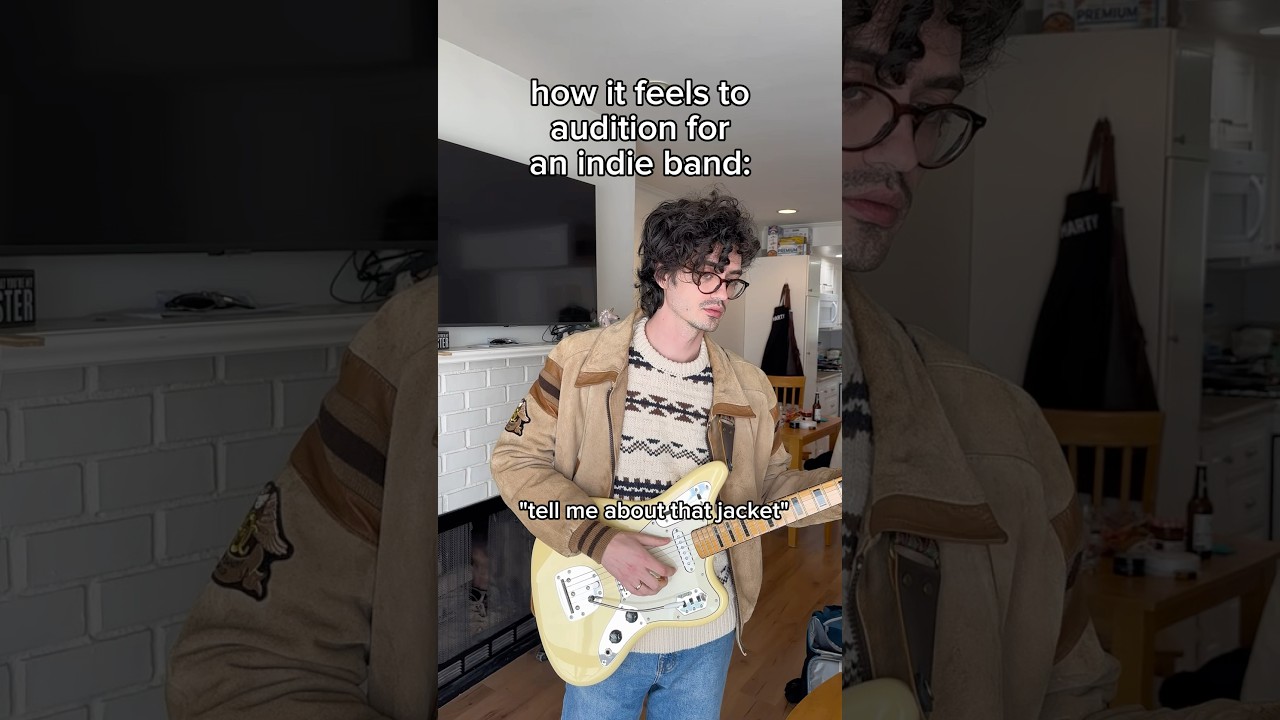 How It Feels to Audition for an Indie Band #bandhumor #bandmemes #indie #band