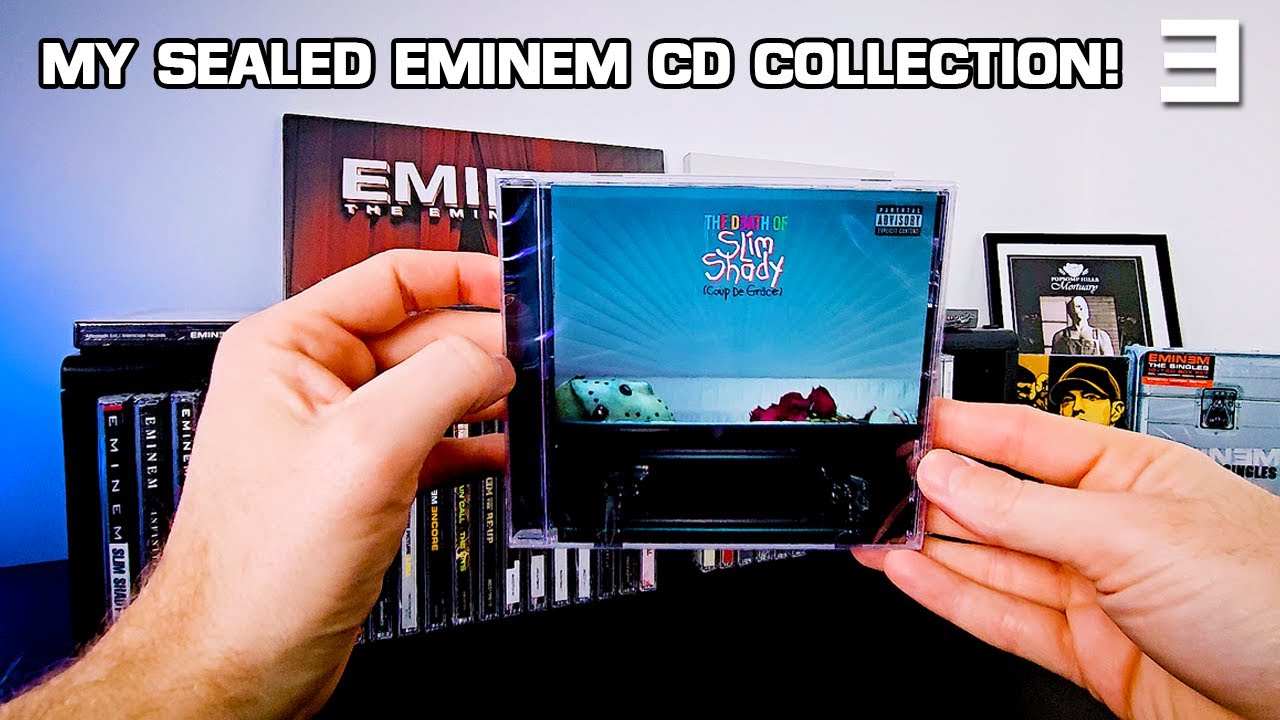 My Complete Sealed EMINEM CD Collection – Every Album, Collector's Editions & More! [4K]