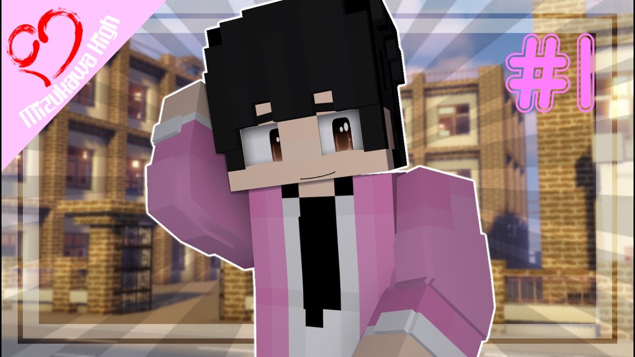 Mizukawa High School - First Day! | ep 1 | Minecraft Roleplay