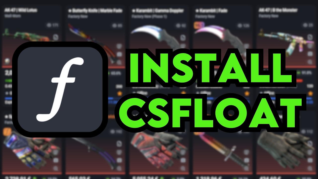 How to Install CSFloat Market Checker Extension (QUICK & EASY)