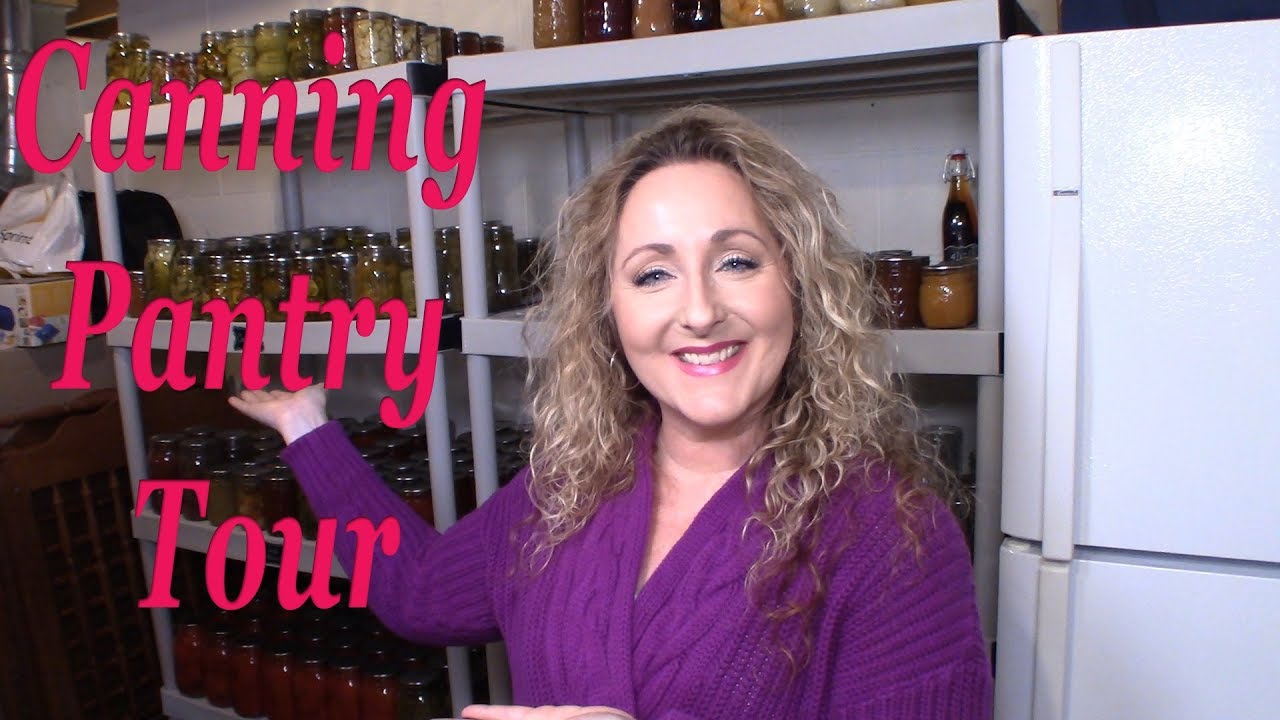 Canning Pantry Tour