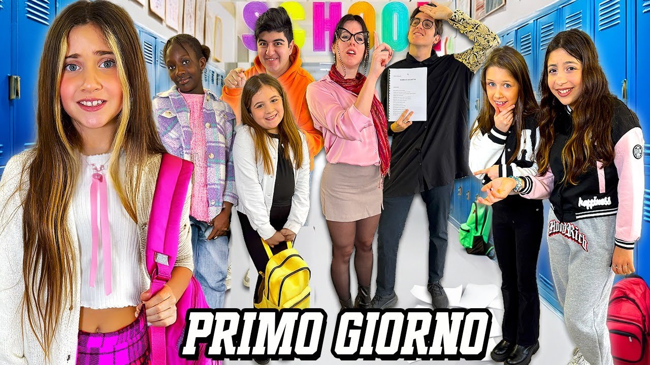 GIADA LITIGA CON I NUOVI BULLI DELLA CLASSE IL PRIMO GIORNO DI SCUOLA! *EPISODIO 1*