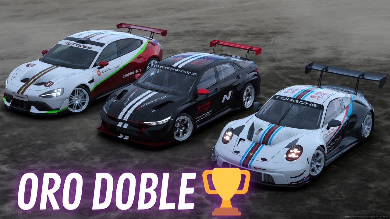 🏆 ORO EN RED BULL RING Y MONZA – SIN SER PRO | Mazda RX-Vision & Xiaomi SU7 | GT7 Time Trial