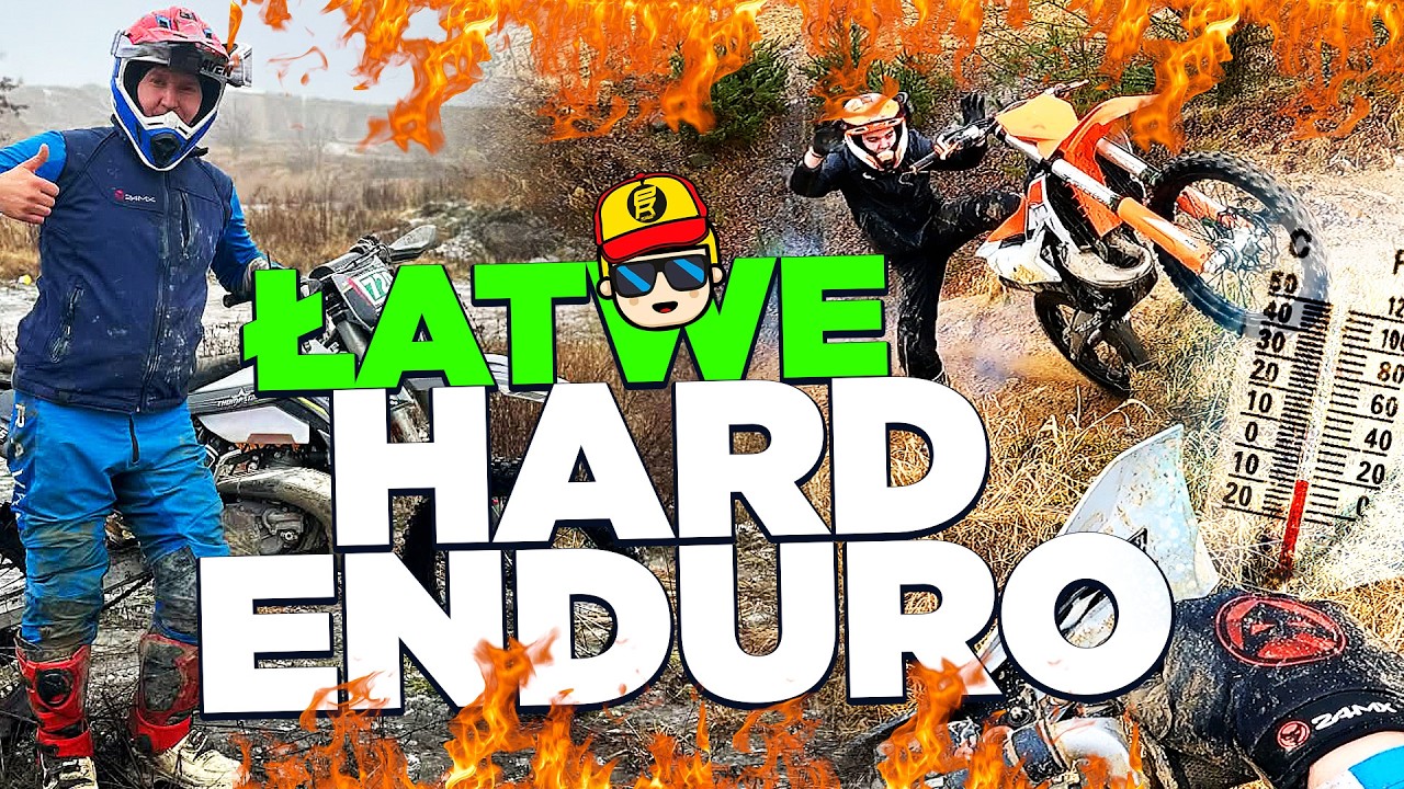 Łatwe Hard ENDURO ! czyli druga cześć zimowej walki
