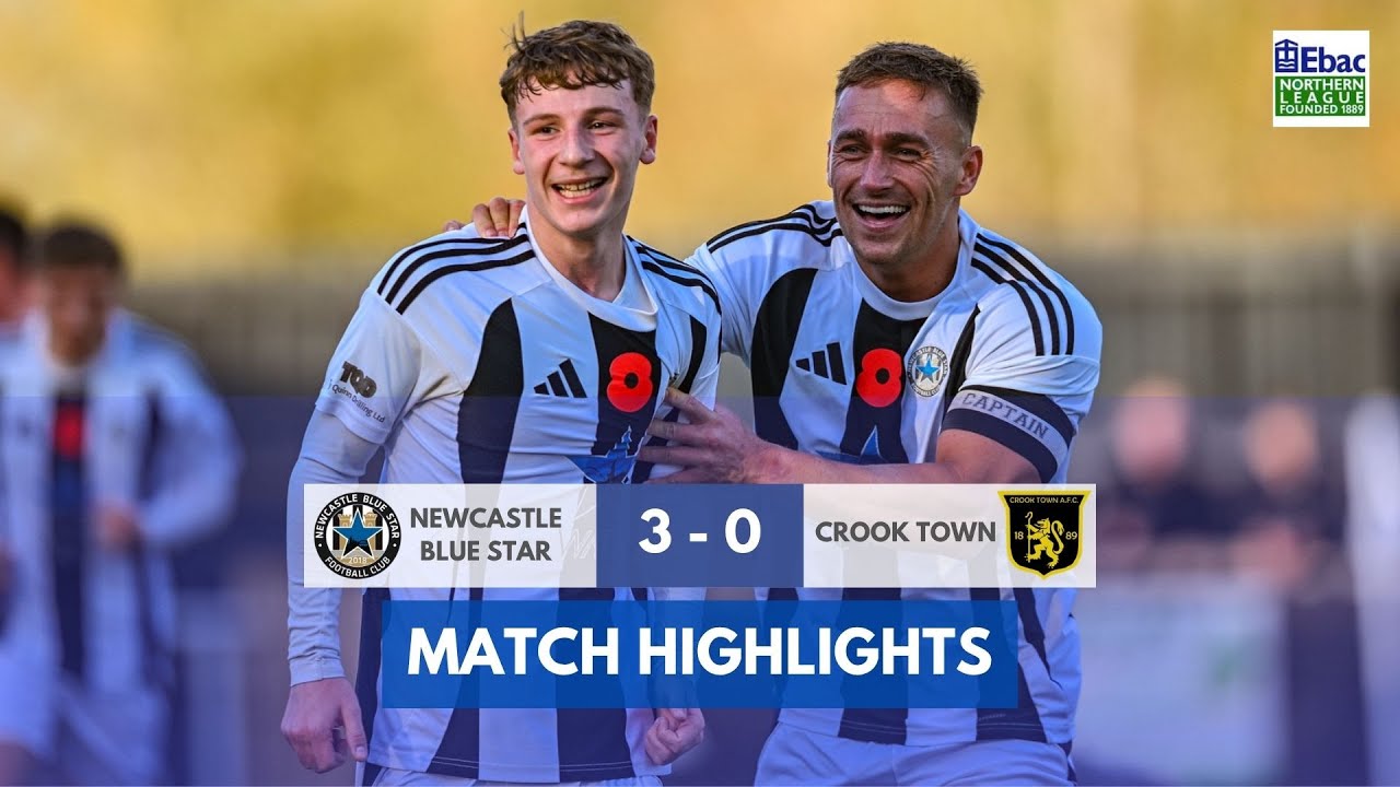 Newcastle Blue Star 3 - 0 Crook Town AFC - 01.11.25