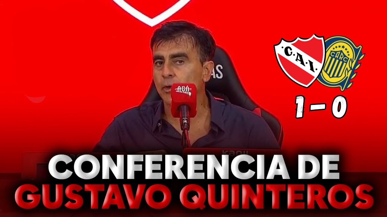 CONFERENCIA DE PRENSA GUSTAVO QUINTEROS 