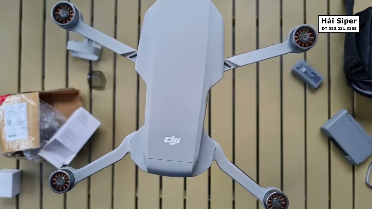Test cục pin cho DJI Mini 2 mua trên Shopee giá rẻ hơn hãng nhiều