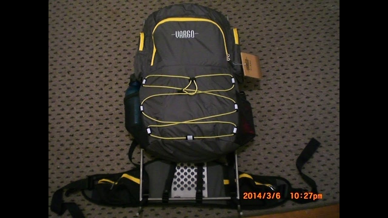 VARGO TI ARC titanium external frame backpack