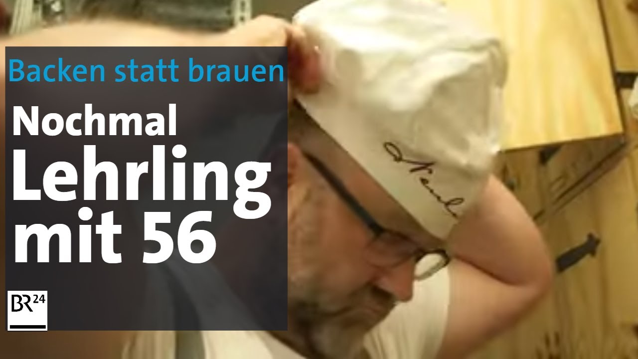 Nochmal von vorne: Bäcker-Lehrling mit 56 | Abendschau | BR24