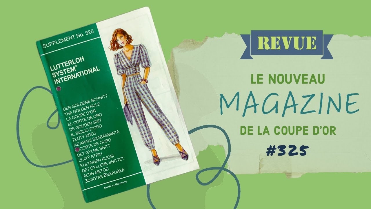 J'ai reçu le magazine 325 de la coupe d'or !
