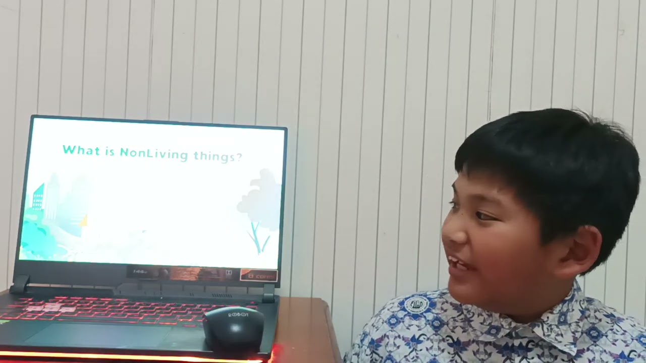 Living Thing and non Living Thing by Adrian Aufar Nasatrya from class 5.1  _  2026