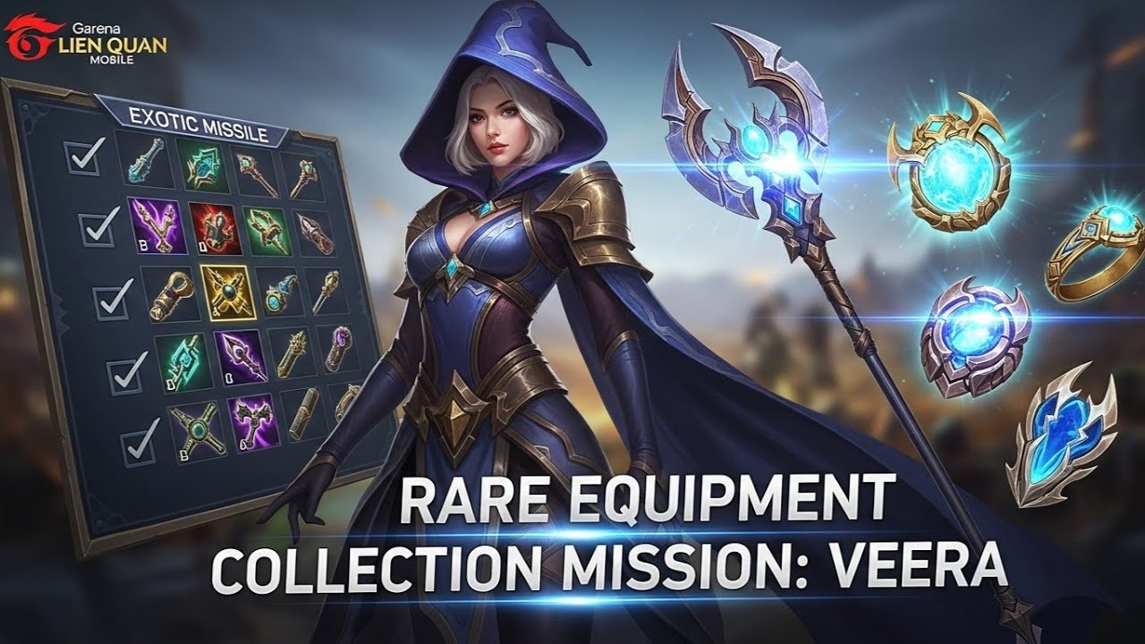 Rare equipment collection mission: I'm hunting for items according to the checklist for Veera.
