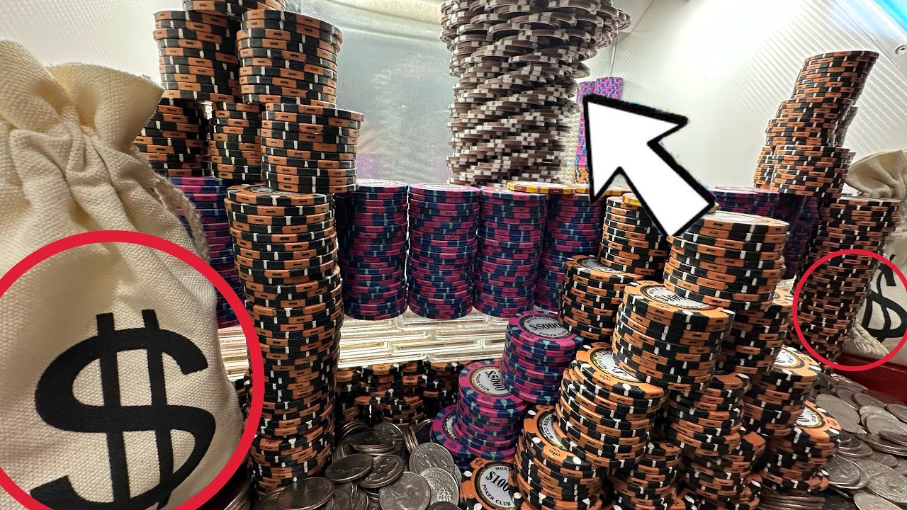 Knocking down prison wall and becoming a billionaire with 5 quarters High Limit Coin Pusher