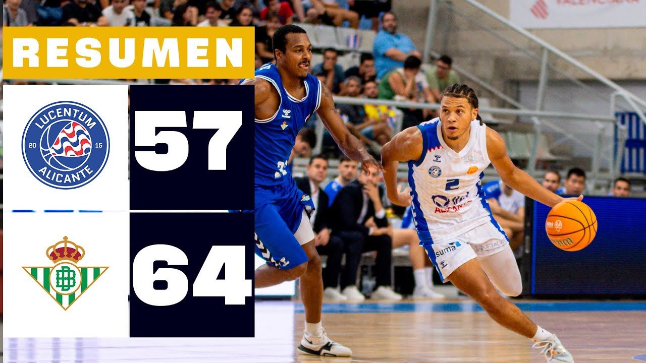HLA ALICANTE 57-64 REAL BETIS BALONCESTO | RESUMEN PRIMERA FEB