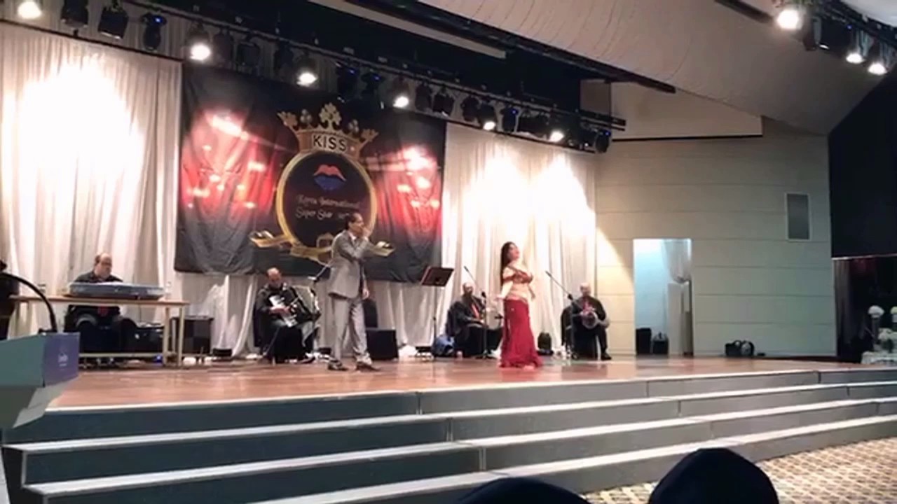 Yunseo Park (Oriental dance/improvisation) Tarab song - Fi youm we leila with saffa farid band