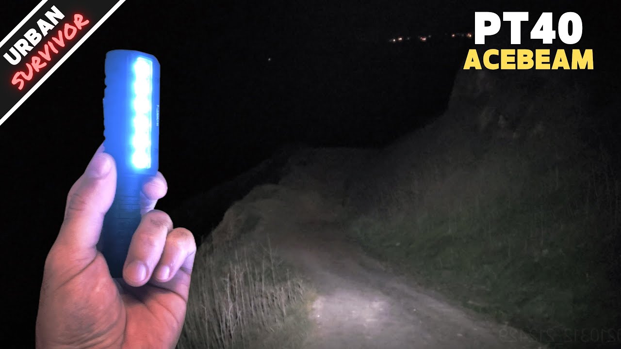 Acebeam PT40 Multipurpose Work Flashlight (6 LEDs, 3000 lumens, CRI 90+)